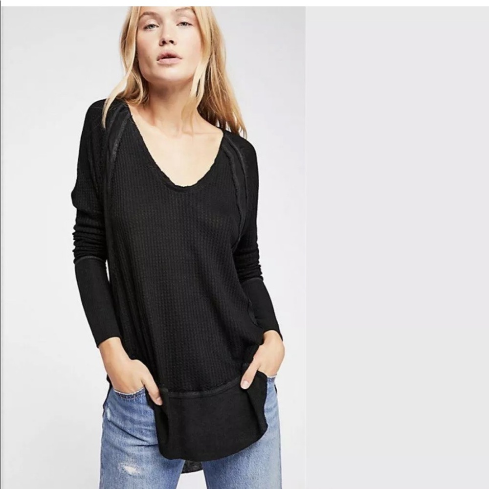 Free People Catalina Thermal top- like new